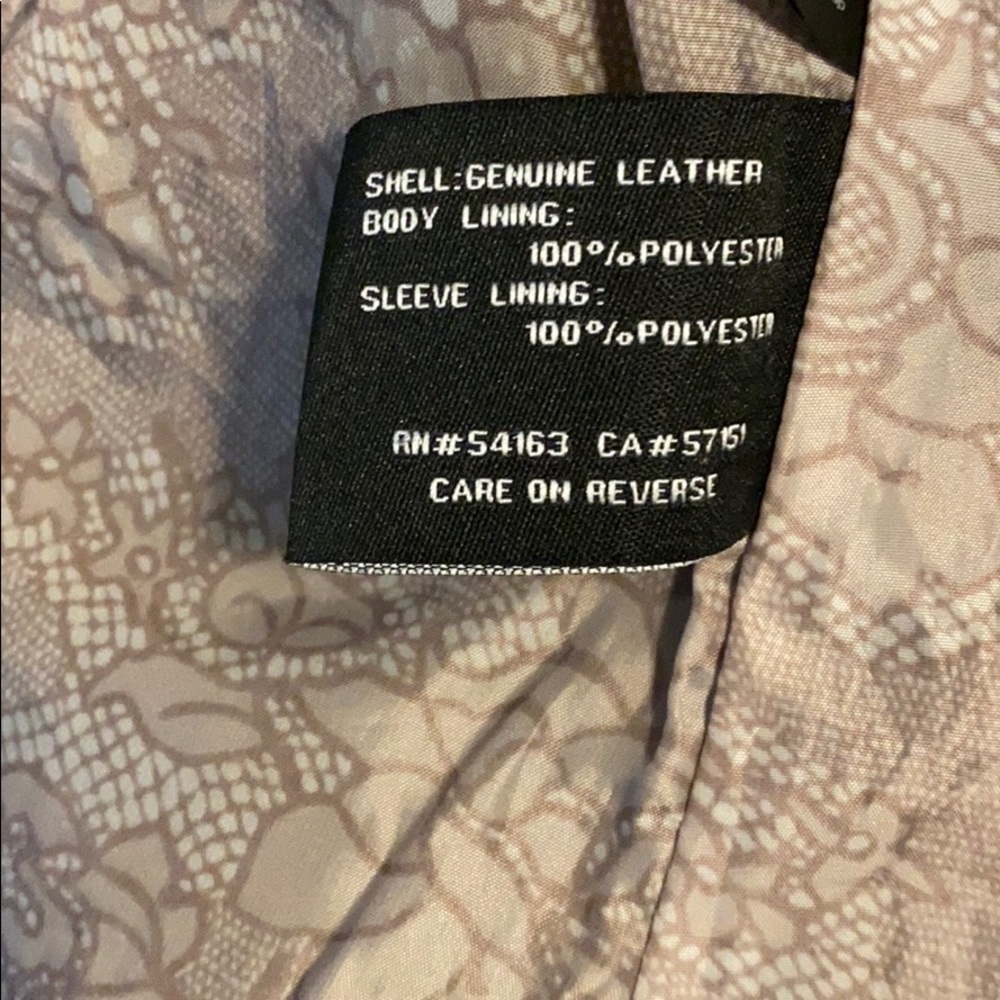 Genuine Leather Jacket - Picture 2 of 2